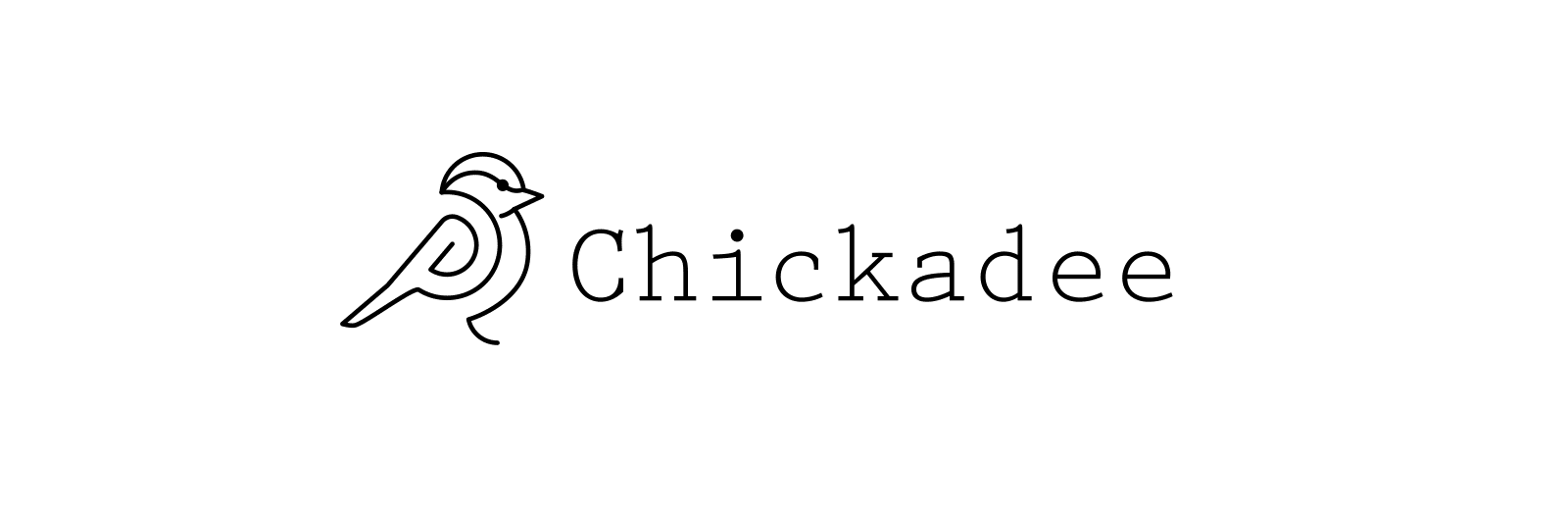 logo for chickadee